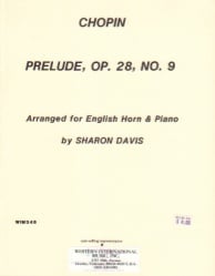 Prelude, Op. 28, No. 9 - English Horn and Piano