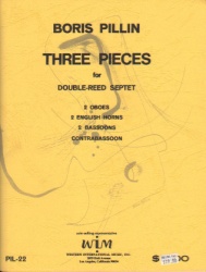 3 Pieces - Double Reed Septet
