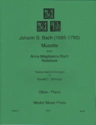 Musette from Anna Magdalena Bach Notebook - Oboe and Piano