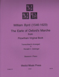Earle of Oxford's Marche - Bassoon and Piano