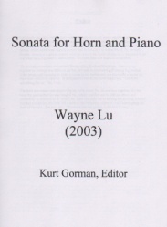 Sonata - Horn and Piano