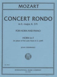 Concert Rondo in E-flat major, K. 371 - Solo Horn Part in F