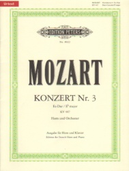 Concerto No. 3 in E-flat Major, K. 447 - Horn and Piano