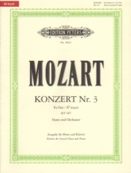 Concerto No. 3 in E-flat Major, K. 447 - Horn and Piano