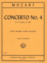 Concerto No. 4 in E-flat Major, K. 495 - Horn and Piano
