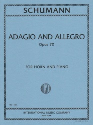 Adagio and Allegro, Op. 70 - Horn and Piano