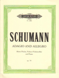 Adagio and Allegro, Op. 70 - Horn and Piano
