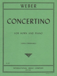 Concertino, Op. 45 - E-flat Horn and Piano