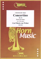 Concertino, Op.45 - Horn and Piano