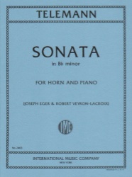 Sonata in B-flat Minor - Horn and Piano