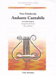 Andante Cantabile from Symphony No. 5 - Horn and Piano
