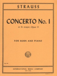 Concerto No. 1, Op. 11 in E-flat Major - Horn and Piano