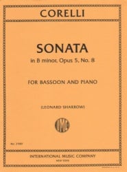 Sonata in B Minor, Op. 5, No. 8 - Bassoon and Piano