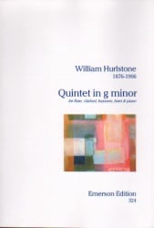 Quintet in G Minor - Flute, Clarinet, Bassoon, Horn, Piano
