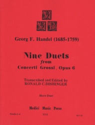 9 Duets from Concerti Grossi, Op. 6 - Horn Duet