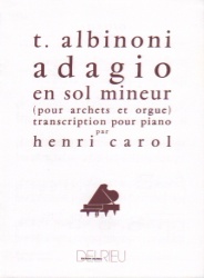 Adagio in G Minor - Piano