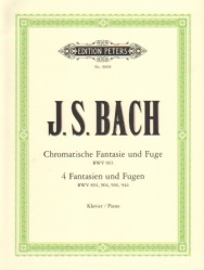 Chromatic Fantasy and Fugue BWV 903 and 4 Fantasies and Fugues, BWV 894, 904, 906, 944 - Piano