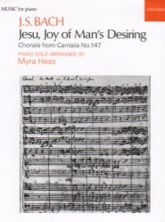 Jesu, Joy of Man's Desiring - Piano