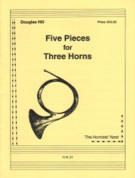 5 Pieces - Horn Trio