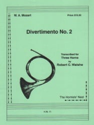 Divertimento No. 2 - Horn Trio