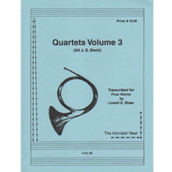 Quartets, Volume 3 - Horn Quartet
