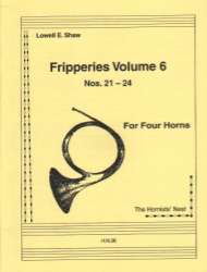 Fripperies, Vol. 6 (Nos. 21-24) - Horn Quartet