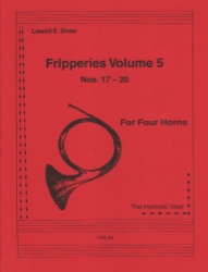 Fripperies, Vol. 5 (Nos. 17-20) - Horn Quartet