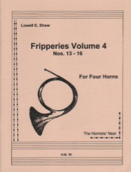 Fripperies, Vol. 4 (Nos. 13-16) - Horn Quartet