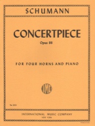 Concert Piece, Op. 86 - Horn Quartet and Piano