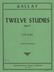 12 Studies, Op. 57 - Horn