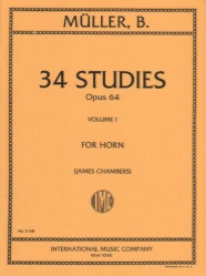 34 Studies for Horn, Op. 64, Volume 1