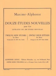 12 New Etudes - Horn