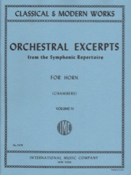 Orchestral Excerpts for Horn, Volume 2