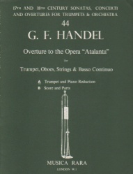 Overture to the Opera "Atalanta" - Trumpet and Piano