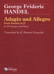 Adagio and Allegro from Sonata in E - Trumpet and Piano