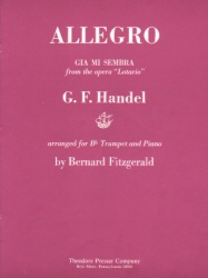 Allegro "Gia mi sembra" from "Lotario" - Trumpet and Piano