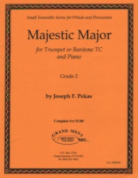 Majestic Major - Trumpet or Baritone TC and Piano