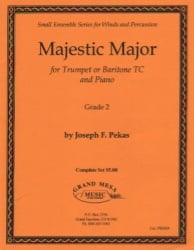 Majestic Major - Trumpet or Baritone TC and Piano