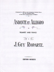 Andante and Allegro - Trumpet and Piano