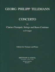 Concerto in D Major - Clarino (or Trumpet) and Piano