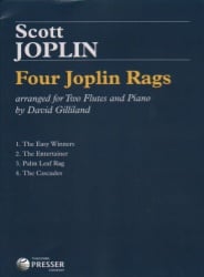 4 Joplin Rags - Flute Duet and Piano