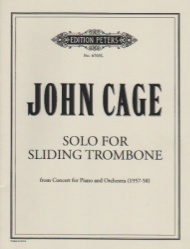 Solo for Sliding Trombone - Trombone Unaccompanied