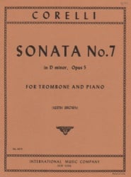 Sonata No. 7 in D Minor, Op. 5 - Trombone and Piano