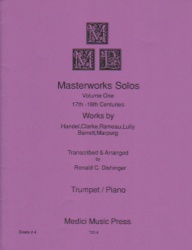 Masterworks Solos, Volume 1 - Trumpet and Piano
