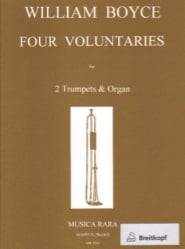 4 Voluntaries - Trumpet in D Duet and Organ