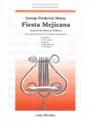 Fiesta Mejicana - Trumpet Quartet (or 4 Equal Instruments)