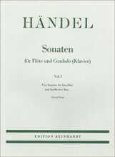 Sonatas for Flute and Keyboard, Vol. 1