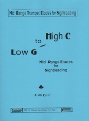 Low G to High C: Mid Range Trumpet Etudes for Sightreading