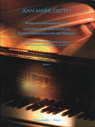 10 Etudes from Theo Charlier, Book 1: Trumpet - Piano Accompaniment