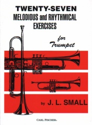27 Melodious and Rhythmical Exercises - Trumpet